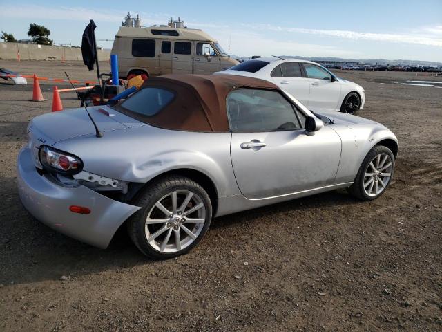 JM1NC25F760101373 - 2006 MAZDA MX-5 MIATA SILVER photo 3