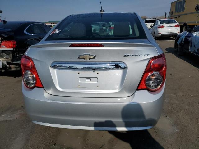 1G1JC5SH9F4130297 - 2015 CHEVROLET SONIC LT SILVER photo 6