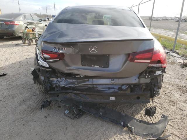 W1K3G4EB4LW047520 - 2020 MERCEDES-BENZ A 220 GRAY photo 6