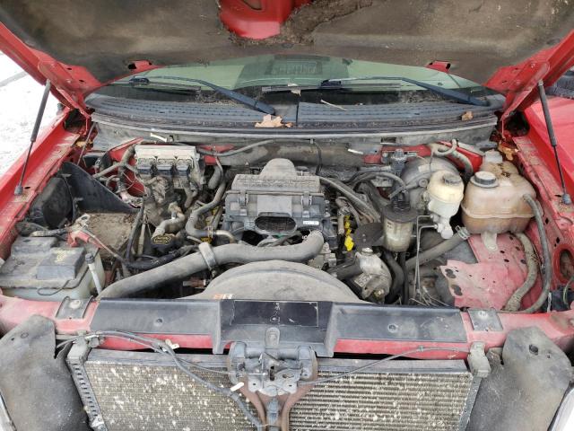 1FTPW14V68FB38627 - 2008 FORD F150 SUPERCREW RED photo 11