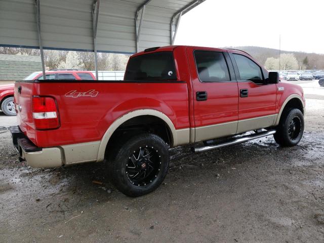 1FTPW14V68FB38627 - 2008 FORD F150 SUPERCREW RED photo 3