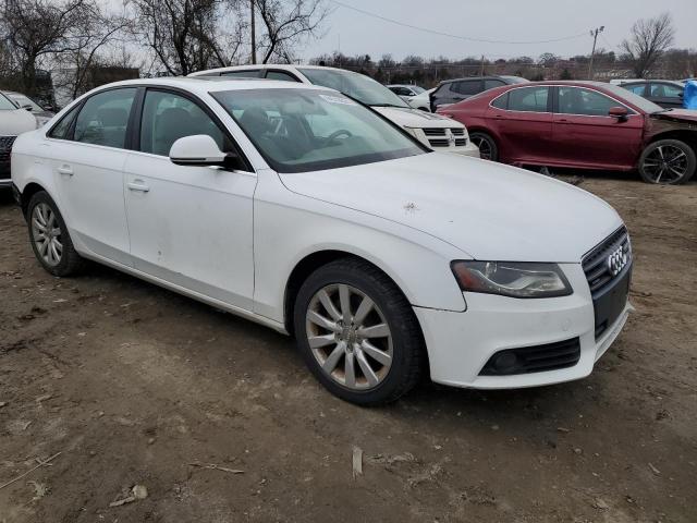 WAUSF78K39N054170 - 2009 AUDI A4 PREMIUM PLUS WHITE photo 4