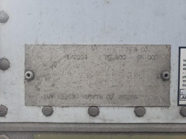 1UYVS25354U377809 - 2004 UTILITY TRAILER Ağ foto 10