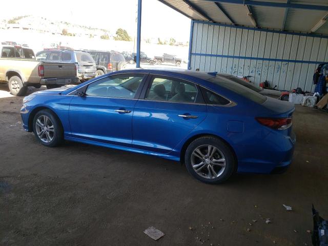 5NPE34AF9KH768797 - 2019 HYUNDAI SONATA LIMITED BLUE photo 2