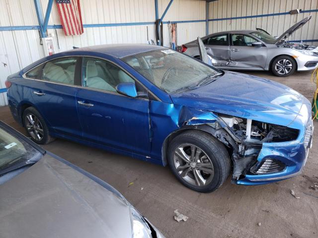 5NPE34AF9KH768797 - 2019 HYUNDAI SONATA LIMITED BLUE photo 4