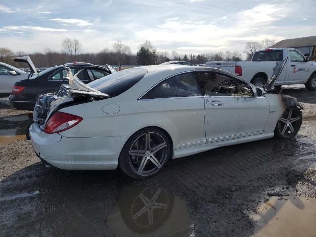 WDDEJ77X19A021290 - 2009 MERCEDES-BENZ CL 63 AMG WHITE photo 3