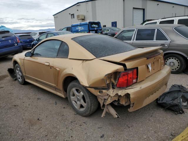 1FAFP4045YF133139 - 2000 FORD MUSTANG GOLD photo 2