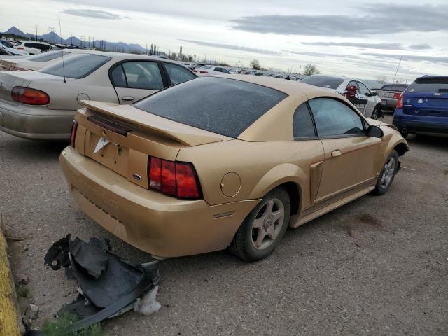 1FAFP4045YF133139 - 2000 FORD MUSTANG GOLD photo 3