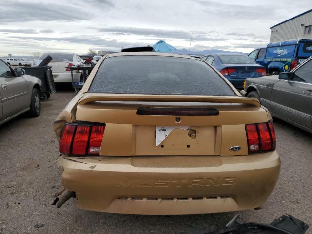 1FAFP4045YF133139 - 2000 FORD MUSTANG GOLD photo 6