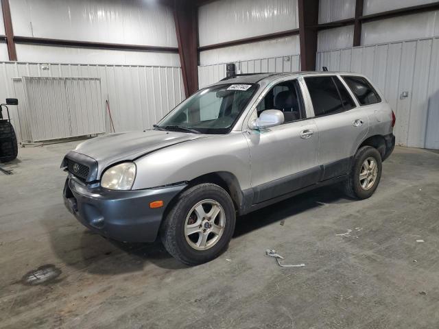 KM8SC73DX3U503633 - 2003 HYUNDAI SANTA FE GLS SILVER photo 1