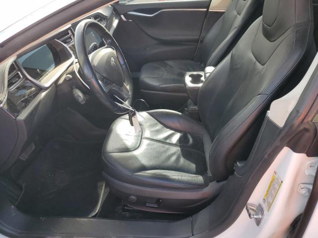 5YJSA1H13EFP32303 - 2014 TESLA MODEL S Սպիտակ լուսանկար 7