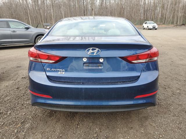 5NPD74LF1JH284943 - 2018 HYUNDAI ELANTRA SE BLUE photo 6