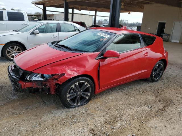 JHMZF1D66FS000834 - 2015 HONDA CR-Z EX RED photo 1