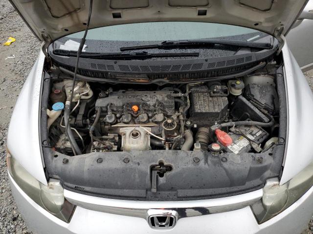 1HGFA16597L020192 - 2007 HONDA CIVIC LX SILVER photo 11