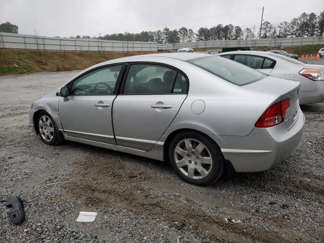 1HGFA16597L020192 - 2007 HONDA CIVIC LX SILVER photo 2