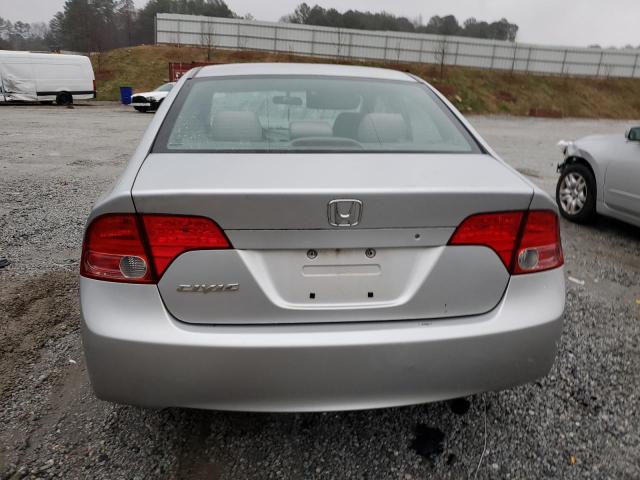 1HGFA16597L020192 - 2007 HONDA CIVIC LX SILVER photo 6