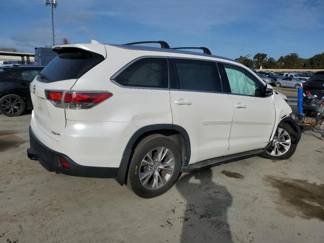 5TDJKRFH0FS184054 - 2015 TOYOTA HIGHLANDER XLE Ağ foto 3