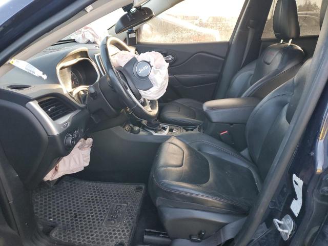 1C4PJMBS3EW237636 - 2014 JEEP CHEROKEE TRAILHAWK BLUE photo 7