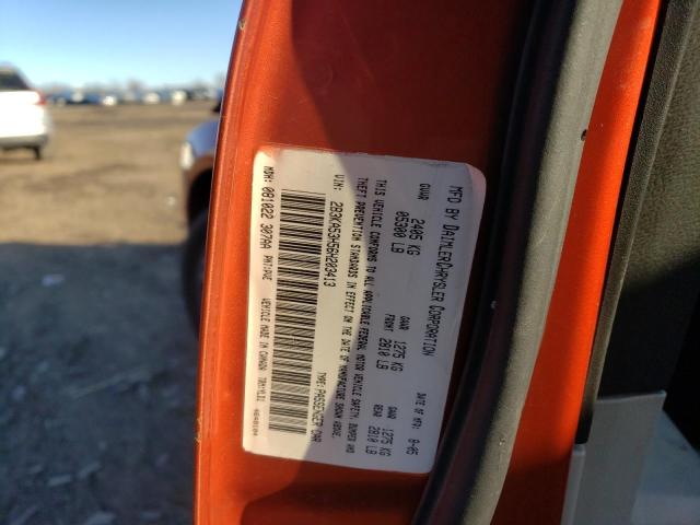 2B3KA53H56H203413 - 2006 DODGE CHARGER R/T ORANGE photo 12