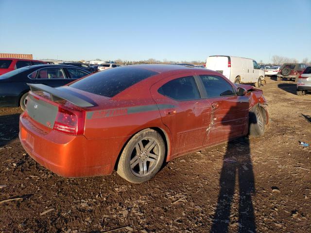 2B3KA53H56H203413 - 2006 DODGE CHARGER R/T ORANGE photo 3