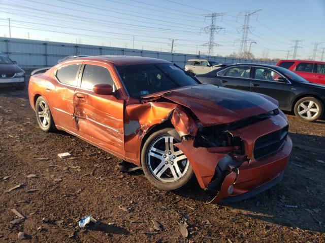 2B3KA53H56H203413 - 2006 DODGE CHARGER R/T ORANGE photo 4