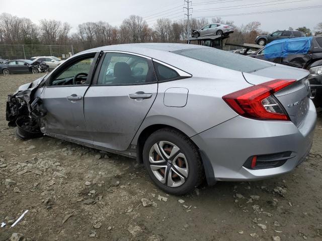 19XFC2F59GE070372 - 2016 HONDA CIVIC LX SILVER photo 2