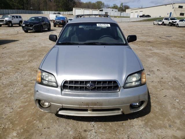 4S3BH675647625697 - 2004 SUBARU LEGACY OUTBACK AWP 银色 照片 5