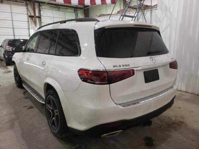 4JGFF8GE1LA216670 - 2020 MERCEDES-BENZ GLS 580 4MATIC WHITE photo 3