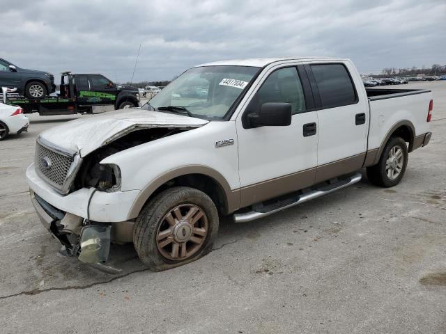 1FTPW12554KB80632 - 2004 FORD F150 SUPERCREW WHITE photo 1