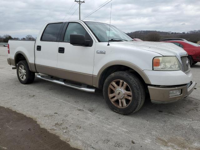 1FTPW12554KB80632 - 2004 FORD F150 SUPERCREW WHITE photo 4