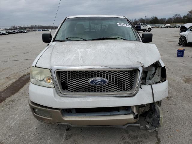 1FTPW12554KB80632 - 2004 FORD F150 SUPERCREW WHITE photo 5