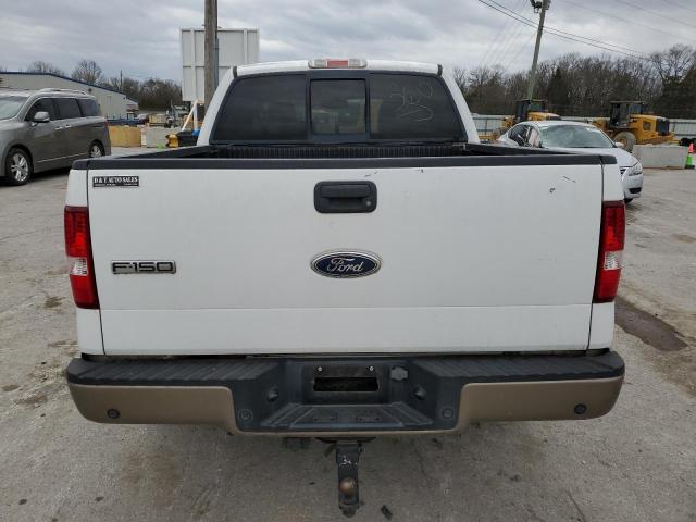 1FTPW12554KB80632 - 2004 FORD F150 SUPERCREW WHITE photo 6