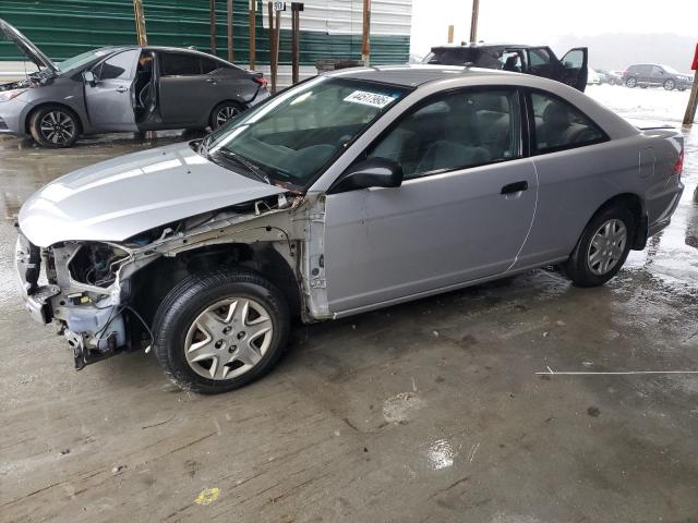 1HGEM22174L009666 - 2004 HONDA CIVIC DX VP Արծաթագույն լուսանկար 1