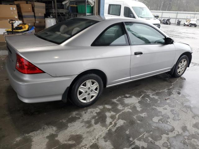 1HGEM22174L009666 - 2004 HONDA CIVIC DX VP Արծաթագույն լուսանկար 3