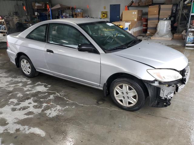 1HGEM22174L009666 - 2004 HONDA CIVIC DX VP Արծաթագույն լուսանկար 4