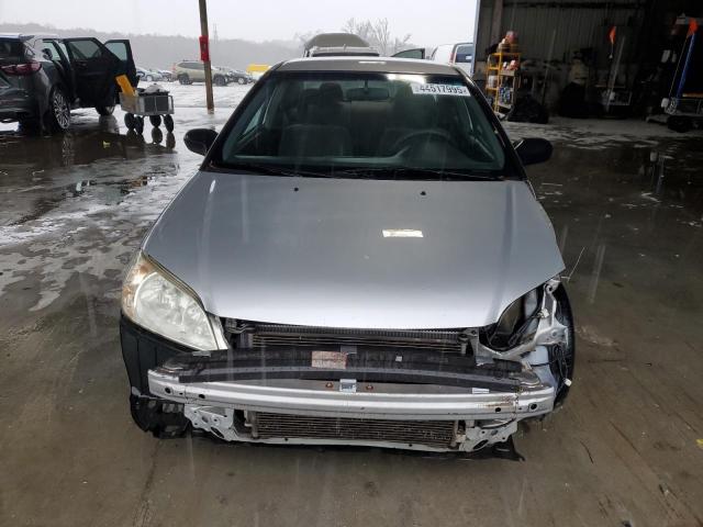 1HGEM22174L009666 - 2004 HONDA CIVIC DX VP Արծաթագույն լուսանկար 5