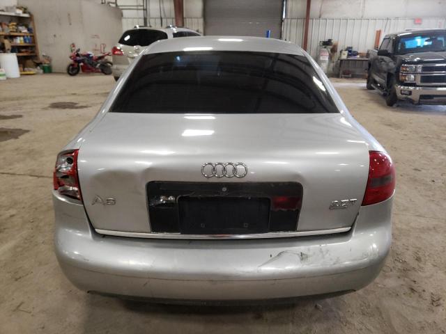 WAUED64B41N052077 - 2001 AUDI A6 2.7T QUATTRO SILVER photo 6