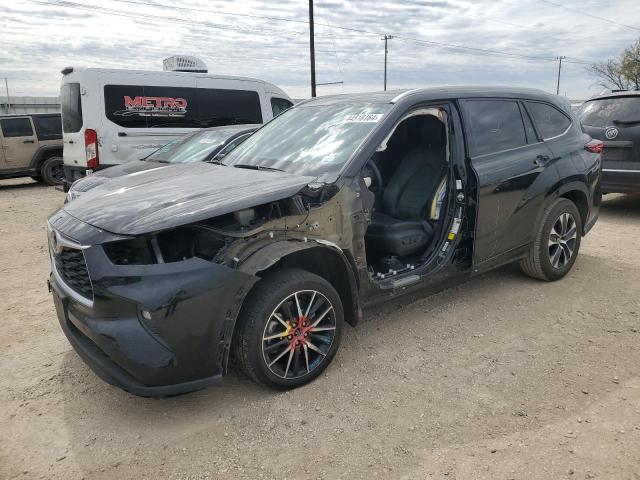 5TDGZRAH9LS511415 - 2020 TOYOTA HIGHLANDER XLE GRAY photo 1