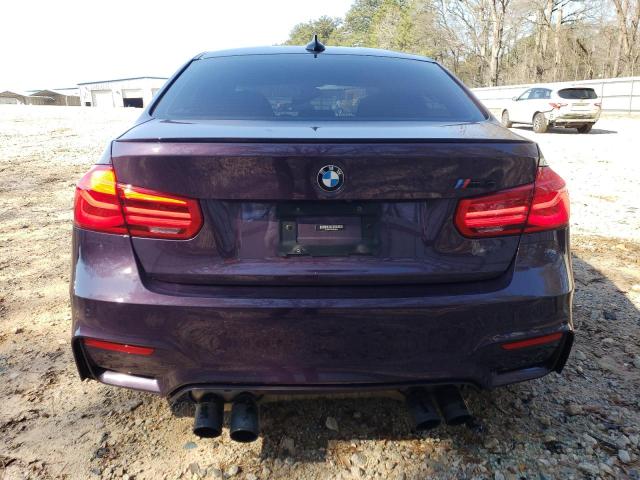 WBS8M9C56J5L00500 - 2018 BMW M3 PURPLE photo 6