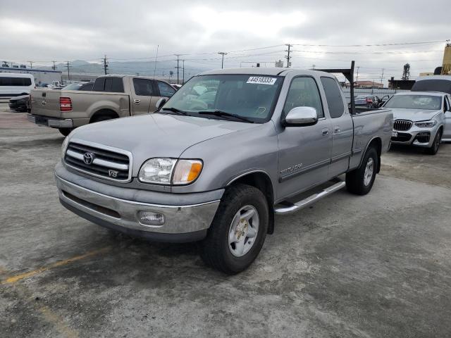 5TBRT34112S265893 - 2002 TOYOTA TUNDRA ACCESS CAB SILVER photo 1