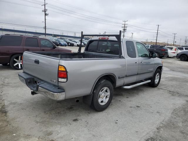 5TBRT34112S265893 - 2002 TOYOTA TUNDRA ACCESS CAB SILVER photo 3