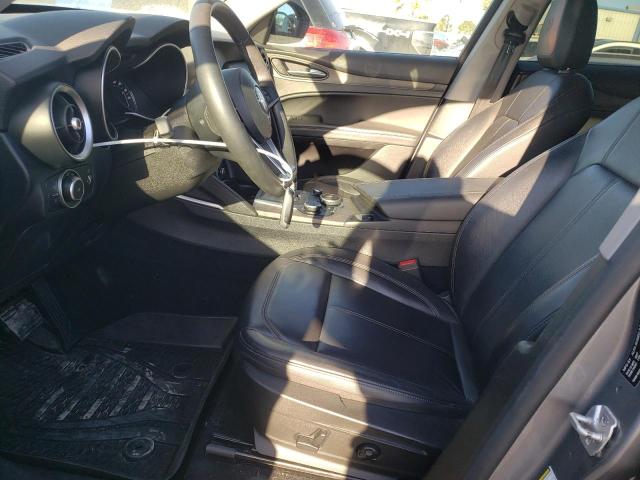 ZASFAKBN6J7B61710 - 2018 ALFA ROMEO STELVIO TI GRAY photo 7