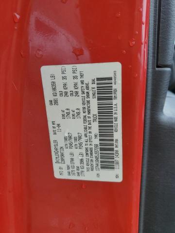 1D7HA16N85J557268 - 2005 DODGE RAM 1500 ST RED photo 12