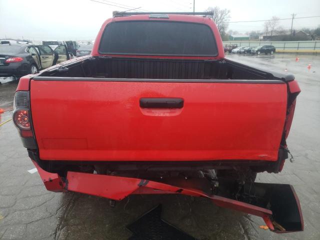 5TEJU62N96Z299145 - 2006 TOYOTA TACOMA DOUBLE CAB PRERUNNER RED photo 6
