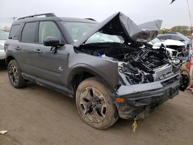 3FMCR9C62MRB08192 - 2021 FORD BRONCO SPO OUTER BANKS GRAY photo 1