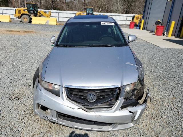 JH4CL96875C033491 - 2005 ACURA TSX SILVER photo 5