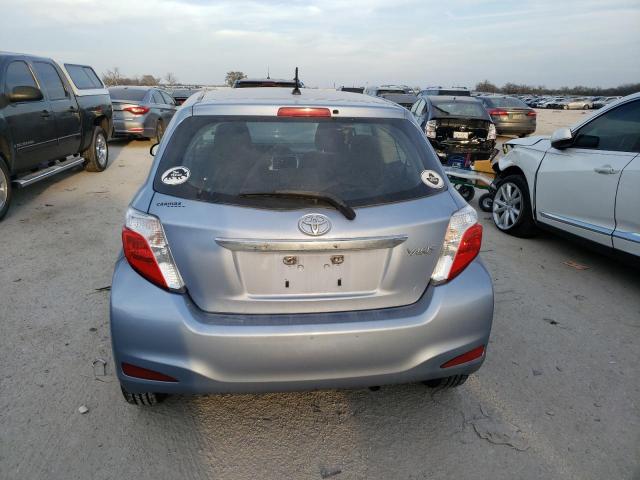 VNKJTUD33EA005998 - 2014 TOYOTA YARIS BLUE photo 6