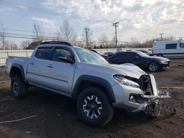 3TMCZ5ANXKM199696 - 2019 TOYOTA TACOMA DOUBLE CAB SILVER photo 4