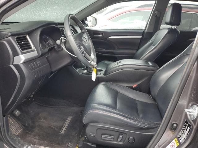 5TDJKRFH9GS305844 - 2016 TOYOTA HIGHLANDER XLE 灰色 照片 7