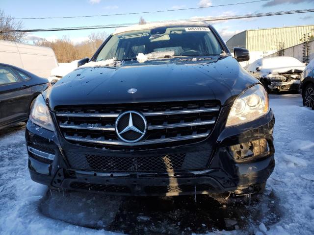 4JGDA5HB3EA414601 - 2014 MERCEDES-BENZ ML 350 4MATIC BLACK photo 5